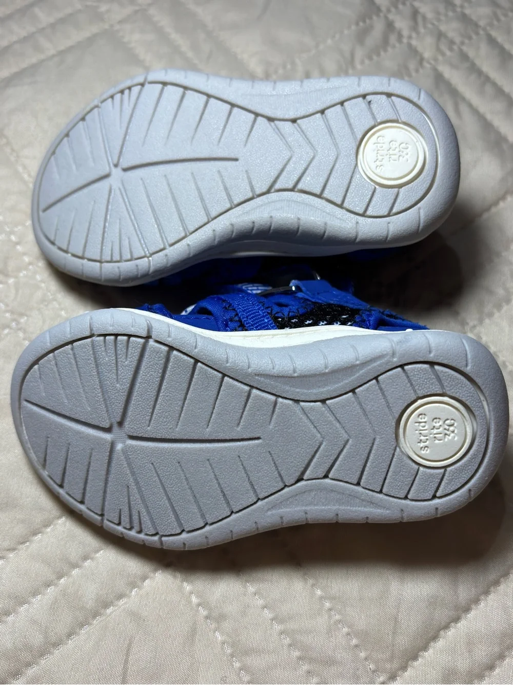 Stride Rite 360 5M Blue and Black Sneaker Sandals